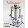 image:imageVEVOR Food Processor amp Vegetable Chopper 19 Quart FoodGrade Stainless Steel Food Processor Chopper with SCurve Blade and Scraper Ideal for Chopping Vegetables Fruit Grains Nuts19 Quart