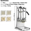 image:imageVEVOR French Fry Cutter Ergonomic Potato Slicer with 3 Blades 12 38 14 amp Juicer Plate EasyReplace Vegetable Chopper Dicer for Carrot Onion Lemon Ideal for Home amp Commercial Kitchens14  38  6Wedge Slicer  6Wedge Apple Corer