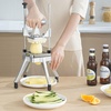 image:imageVEVOR French Fry Cutter Ergonomic Potato Slicer with 3 Blades 12 38 14 amp Juicer Plate EasyReplace Vegetable Chopper Dicer for Carrot Onion Lemon Ideal for Home amp Commercial Kitchens14  38  12  6Wedge Slicer