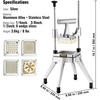 image:imageVEVOR French Fry Cutter Ergonomic Potato Slicer with 3 Blades 12 38 14 amp Juicer Plate EasyReplace Vegetable Chopper Dicer for Carrot Onion Lemon Ideal for Home amp Commercial Kitchens14  38  12  6Wedge Slicer