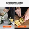 image:imageVEVOR French Fry Cutter Potato Slicer with 12Inch Stainless Steel Blade Manual Potato Cutter Chopper with Suction Cups Great for Potato French Fries Cucumber Vegetables CarrotGreen