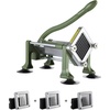 image:imageVEVOR French Fry Cutter Potato Slicer with 12Inch Stainless Steel Blade Manual Potato Cutter Chopper with Suction Cups Great for Potato French Fries Cucumber Vegetables CarrotGreen