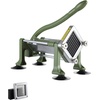 image:imageVEVOR French Fry Cutter Potato Slicer with 12Inch Stainless Steel Blade Manual Potato Cutter Chopper with Suction Cups Great for Potato French Fries Cucumber Vegetables CarrotGreen