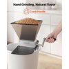 image:imageVEVOR Manual Grain Mill Homebrew Malt Grinder Adjustable Barley Mill Crusher for Wheat Beer Brewing  with 2 Stainless Steel Rollers 106 Gallon Hopper amp Metal Base Plate