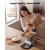 image:imageVEVOR Manual Grain Mill Homebrew Malt Grinder Adjustable Barley Mill Crusher for Wheat Beer Brewing  with 2 Stainless Steel Rollers 106 Gallon Hopper amp Metal Base Plate