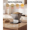 image:imageVEVOR Manual Grain Mill Homebrew Malt Grinder Adjustable Barley Mill Crusher for Wheat Beer Brewing  with 2 Stainless Steel Rollers 106 Gallon Hopper amp Metal Base Plate