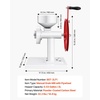 image:imageVEVOR Manual Grain Mill with Flywheel HandCrank Corn Grinder HeavyDuty Carbon Steel Wheat Grinding Mill with Adjustable Fineness amp 053 Gallon Hopper for Grains Spices Coffee Beans Nuts