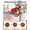 image:imageVEVOR Manual Grain Mill with High Hopper HandCrank Corn Grinder Heavy Duty Cast Iron Wheat Grinding Mill with Stable Table Clamp amp Dust Cover for Grains Spices Coffee Beans Nuts