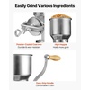 image:imageVEVOR Manual Grain Mill with High Hopper HandCrank Corn Grinder Heavy Duty Cast Iron Wheat Grinding Mill with Stable Table Clamp for Grains Spices Coffee Beans Nuts