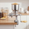 image:imageVEVOR Manual Grain Mill with High Hopper HandCrank Corn Grinder Heavy Duty Cast Iron Wheat Grinding Mill with Stable Table Clamp for Grains Spices Coffee Beans Nuts