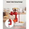 image:imageVEVOR Manual Grain Mill with Low Hopper HandCrank Corn Grinder Heavy Duty Cast Iron Wheat Grinding Mill with Stable Table Clamp amp Dust Cover for Grains Spices Coffee Beans Nuts