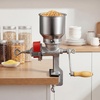 image:imageVEVOR Manual Grain Mill with Low Hopper HandCrank Corn Grinder Heavy Duty Cast Iron Wheat Grinding Mill with Stable Table Clamp amp Dust Cover for Grains Spices Coffee Beans Nuts