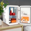 image:imageVEVOR Mini Fridge 20L Skincare Fridges with Temper Control Touch Screen Portable Small Beverage Refrigerator for Bedroom Office Car Dorm ACDC Cool Warmer for Cosmetic Drink Milk White20L White