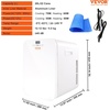 image:imageVEVOR Mini Fridge 20L Skincare Fridges with Temper Control Touch Screen Portable Small Beverage Refrigerator for Bedroom Office Car Dorm ACDC Cool Warmer for Cosmetic Drink Milk White20L White