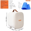 image:imageVEVOR Mini Skin Care Fridge 4 L6 Can Cute Makeup Refrigerator for Cosmetics Beverage Fruit Milk ACDC Cooler amp Warmer Mute Tiny Cooling for Bedroom Office Dorm Desk Car ETL Certified White