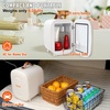 image:imageVEVOR Mini Skin Care Fridge 4 L6 Can Cute Makeup Refrigerator for Cosmetics Beverage Fruit Milk ACDC Cooler amp Warmer Mute Tiny Cooling for Bedroom Office Dorm Desk Car ETL Certified White