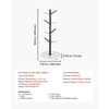 image:imageVEVOR Mug Holder Tree with Marble Base 8 Hooks Coffee Cup Holder for Counter Carbon Steel Mug Tree Cup Rack Stand Upgraded Coffee Cup Tree for Coffee Bar Kitchen Home Organizer8 HooksTree