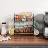 image:imageVEVOR Mug Holder Tree with Marble Base 8 Hooks Coffee Cup Holder for Counter Carbon Steel Mug Tree Cup Rack Stand Upgraded Coffee Cup Tree for Coffee Bar Kitchen Home Organizer12 HooksCountertop