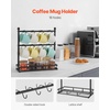 image:imageVEVOR Mug Holder Tree with Marble Base 8 Hooks Coffee Cup Holder for Counter Carbon Steel Mug Tree Cup Rack Stand Upgraded Coffee Cup Tree for Coffee Bar Kitchen Home Organizer16 HooksSteel Mug