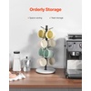image:imageVEVOR Mug Holder Tree with Marble Base 8 Hooks Coffee Cup Holder for Counter Carbon Steel Mug Tree Cup Rack Stand Upgraded Coffee Cup Tree for Coffee Bar Kitchen Home Organizer8 HooksTree