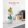 image:imageVEVOR Mug Holder Tree with Marble Base 8 Hooks Coffee Cup Holder for Counter Carbon Steel Mug Tree Cup Rack Stand Upgraded Coffee Cup Tree for Coffee Bar Kitchen Home Organizer8 HooksTree