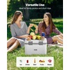 image:imageVEVOR Portable Cooler 21 QT Hard Cooler with Ice Retention HeavyDuty Handles and Strap Lightweight Rigid Material Insulated Portable Cooler Suitable for Family Picnics and Short Trips