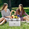 image:imageVEVOR Portable Cooler 21 QT Hard Cooler with Ice Retention HeavyDuty Handles and Strap Lightweight Rigid Material Insulated Portable Cooler Suitable for Family Picnics and Short Trips