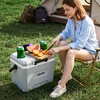 image:imageVEVOR Portable Cooler Lightweight Rigid Material Insulated Portable Cooler Suitable for Family Picnics and Long Trips17 QT