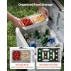 image:imageVEVOR Portable Cooler Lightweight Rigid Material Insulated Portable Cooler Suitable for Family Picnics and Long Trips24 QT