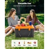 image:imageVEVOR Portable Cooler Lightweight Rigid Material Insulated Portable Cooler Suitable for Family Picnics and Long Trips63 QT