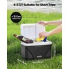 image:imageVEVOR Portable Cooler Lightweight Rigid Material Insulated Portable Cooler Suitable for Family Picnics and Long Trips85 QT