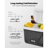 image:imageVEVOR Portable Cooler Lightweight Rigid Material Insulated Portable Cooler Suitable for Family Picnics and Long Trips85 QT