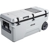 image:imageVEVOR Portable CoolerHard Cooler with Ice Retention HeavyDuty Handles and Strap Lightweight Rigid Material Insulated Portable Cooler Suitable for Family Picnics and Short Trips106QT
