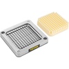 image:imageVEVOR Replacement Chopper Blade 14 inch 3 PCS French Fry Blade Assembly with 6 Extra Knives Stainless Steel Dicer Parts and Push Block for Cutting Potatoes Carrots Onions Cucumbers MushroomsChopper Blade 14x3 blades