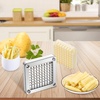 image:imageVEVOR Replacement Chopper Blade 14 inch 3 PCS French Fry Blade Assembly with 6 Extra Knives Stainless Steel Dicer Parts and Push Block for Cutting Potatoes Carrots Onions Cucumbers MushroomsChopper Blade 38x3 blades
