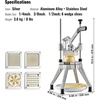image:imageVEVOR Replacement Chopper Blade 14 inch 3 PCS French Fry Blade Assembly with 6 Extra Knives Stainless Steel Dicer Parts and Push Block for Cutting Potatoes Carrots Onions Cucumbers Mushrooms866 x 866 x 1969