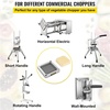 image:imageVEVOR Replacement Chopper Blade 14 inch 3 PCS French Fry Blade Assembly with 6 Extra Knives Stainless Steel Dicer Parts and Push Block for Cutting Potatoes Carrots Onions Cucumbers MushroomsChopper Blade 38x3 blades