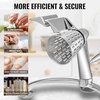 image:imageVEVOR Rotary Cheese Grater Zinc Alloy Rotary Vegetable Mandoline Manual Cheese Mandoline w 5 Stainless Steel Cutting Cones Manual Vegetable Grater w 25L Bowl Rotary Shredder wSuction Base