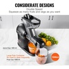 image:imageVEVOR Slow Masticating Juicer 2Speed Mode Cold Press Juicer Machine with Reverse Function Quiet Motor Slow Juicer Juice Extractor Maker Easy to Clean with Brush for High Nutrient Fruit VegetableBlack