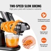 image:imageVEVOR Slow Masticating Juicer 2Speed Mode Cold Press Juicer Machine with Reverse Function Quiet Motor Slow Juicer Juice Extractor Maker Easy to Clean with Brush for High Nutrient Fruit VegetableBlack