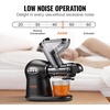 image:imageVEVOR Slow Masticating Juicer 2Speed Mode Cold Press Juicer Machine with Reverse Function Quiet Motor Slow Juicer Juice Extractor Maker Easy to Clean with Brush for High Nutrient Fruit VegetableBlack