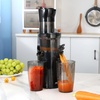 image:imageVEVOR Slow Masticating Juicer 2Speed Mode Cold Press Juicer Machine with Reverse Function Quiet Motor Slow Juicer Juice Extractor Maker Easy to Clean with Brush for High Nutrient Fruit VegetableBlack