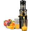 image:imageVEVOR Slow Masticating Juicer 2Speed Mode Cold Press Juicer Machine with Reverse Function Quiet Motor Slow Juicer Juice Extractor Maker Easy to Clean with Brush for High Nutrient Fruit VegetableBlack
