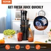 image:imageVEVOR Slow Masticating Juicer 2Speed Mode Cold Press Juicer Machine with Reverse Function Quiet Motor Slow Juicer Juice Extractor Maker Easy to Clean with Brush for High Nutrient Fruit VegetableBlack