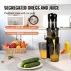 image:imageVEVOR Slow Masticating Juicer 2Speed Mode Cold Press Juicer Machine with Reverse Function Quiet Motor Slow Juicer Juice Extractor Maker Easy to Clean with Brush for High Nutrient Fruit VegetableBlack