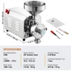 image:imageVEVOR Soybean Grinder Commercial Grinding Machine for Spices 2200W Corn Mill Grinder 50 KGH Stainless Steel Industrial Flour Milling Machine for Pepper Soybean Peanut Corn Grains2200W