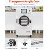 image:imageVEVOR Vacuum Freeze Dryer Machine 88132 LBSBatch Food Freeze Drying Machine with 4Layer Trays Vacuum Pump Adjustable Timer and Temperature Control for Fruits Vegetables Meat WhiteWhite