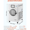 image:imageVEVOR Vacuum Freeze Dryer Machine 88132 LBSBatch Food Freeze Drying Machine with 4Layer Trays Vacuum Pump Adjustable Timer and Temperature Control for Fruits Vegetables Meat WhiteWhite