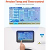 image:imageVEVOR Vacuum Freeze Dryer Machine 88132 LBSBatch Food Freeze Drying Machine with 4Layer Trays Vacuum Pump Adjustable Timer and Temperature Control for Fruits Vegetables Meat WhiteWhite