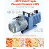 image:imageVEVOR Vacuum Freeze Dryer Machine 88132 LBSBatch Food Freeze Drying Machine with 4Layer Trays Vacuum Pump Adjustable Timer and Temperature Control for Fruits Vegetables Meat WhiteBlack